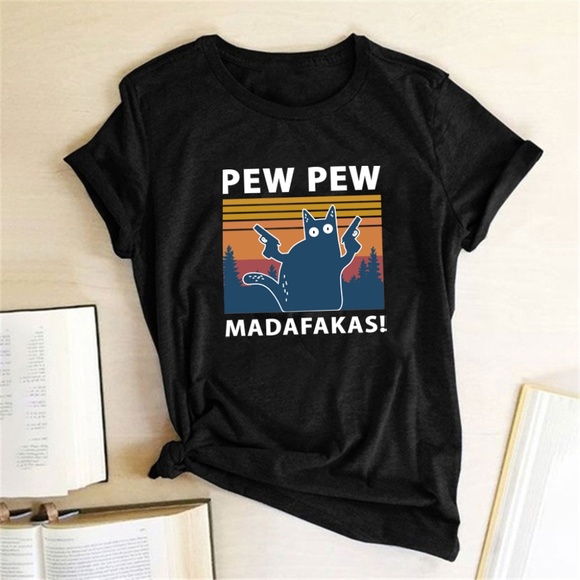 Short Sleeve Pew Maddakas T-Shirt European Size Top - Picture 6 of 15